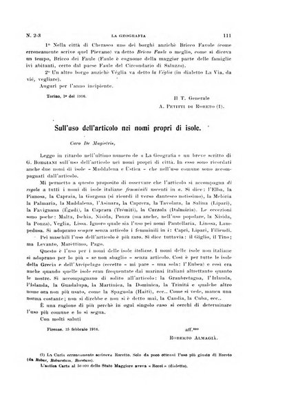 La geografia comunicazioni dell'Istituto geografico De Agostini