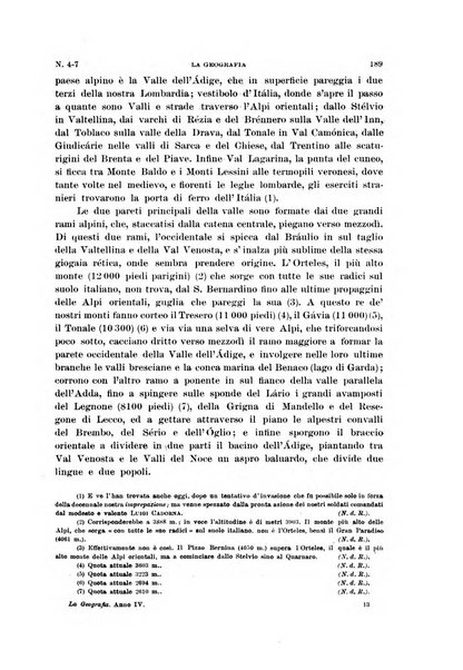 La geografia comunicazioni dell'Istituto geografico De Agostini