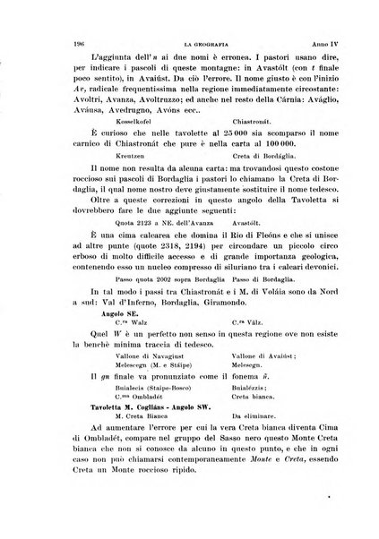 La geografia comunicazioni dell'Istituto geografico De Agostini