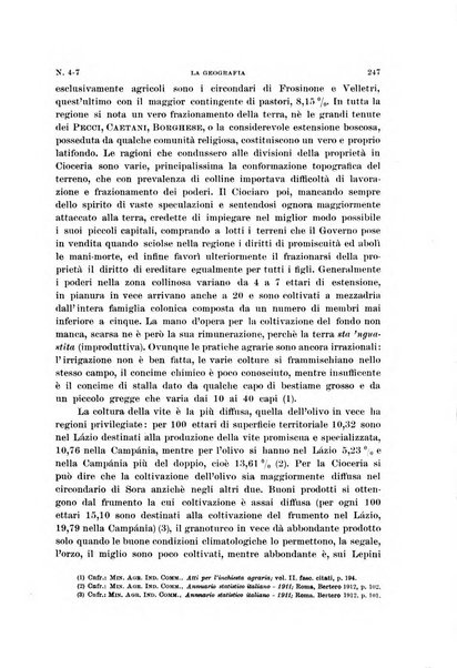 La geografia comunicazioni dell'Istituto geografico De Agostini