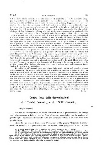 La geografia comunicazioni dell'Istituto geografico De Agostini