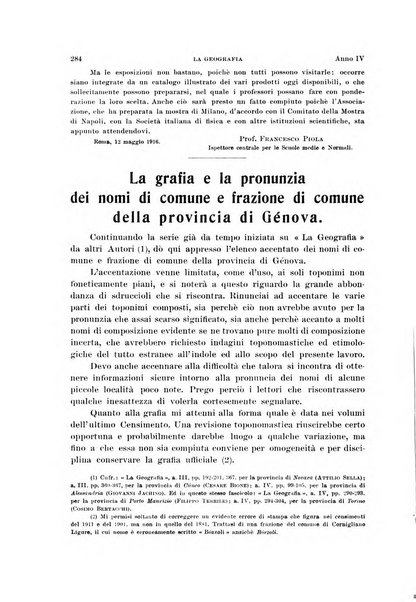 La geografia comunicazioni dell'Istituto geografico De Agostini