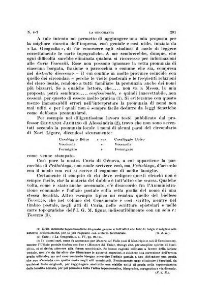 La geografia comunicazioni dell'Istituto geografico De Agostini