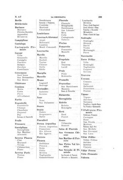 La geografia comunicazioni dell'Istituto geografico De Agostini