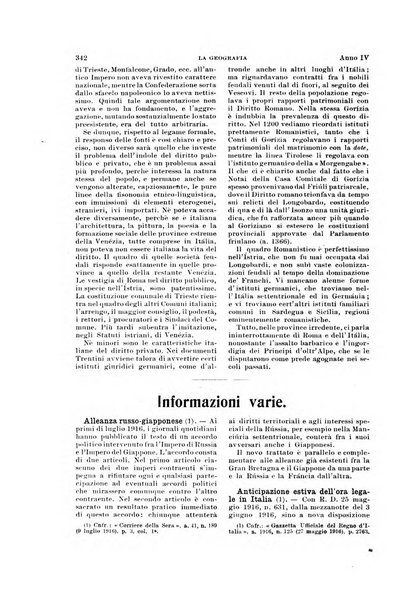 La geografia comunicazioni dell'Istituto geografico De Agostini