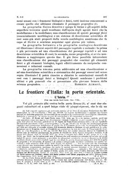 La geografia comunicazioni dell'Istituto geografico De Agostini