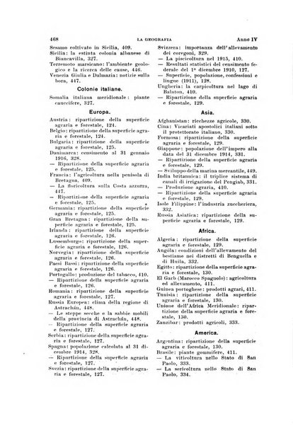 La geografia comunicazioni dell'Istituto geografico De Agostini