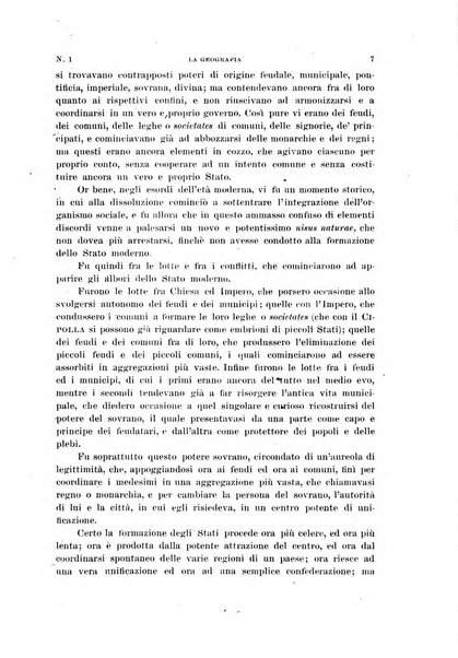 La geografia comunicazioni dell'Istituto geografico De Agostini