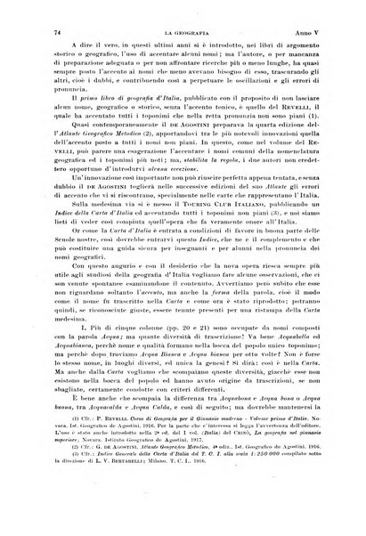 La geografia comunicazioni dell'Istituto geografico De Agostini