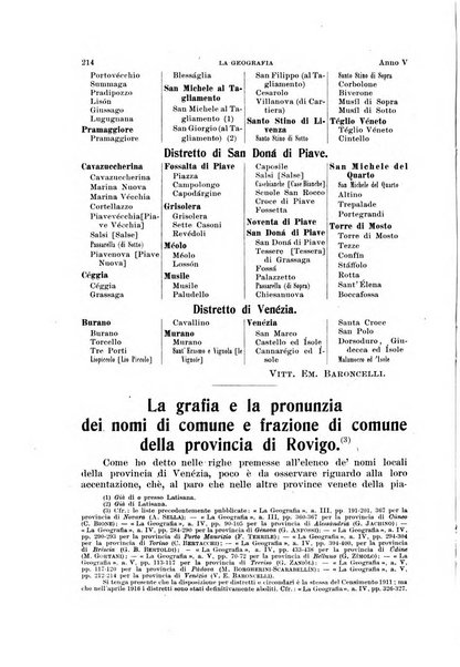 La geografia comunicazioni dell'Istituto geografico De Agostini