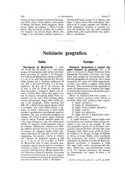 La geografia comunicazioni dell'Istituto geografico De Agostini