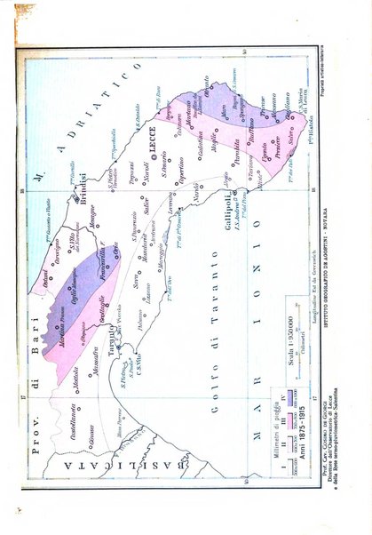 La geografia comunicazioni dell'Istituto geografico De Agostini