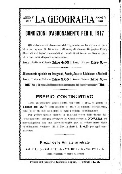 La geografia comunicazioni dell'Istituto geografico De Agostini