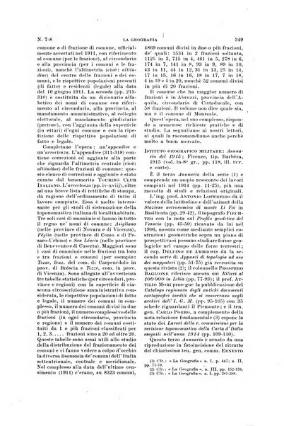 La geografia comunicazioni dell'Istituto geografico De Agostini