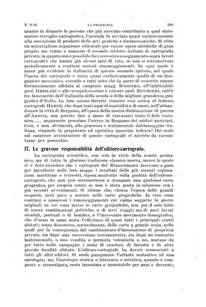 La geografia comunicazioni dell'Istituto geografico De Agostini