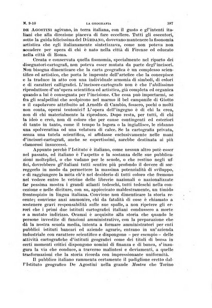 La geografia comunicazioni dell'Istituto geografico De Agostini