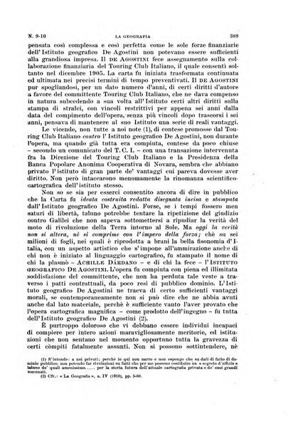 La geografia comunicazioni dell'Istituto geografico De Agostini