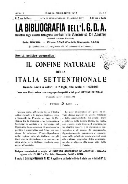 La geografia comunicazioni dell'Istituto geografico De Agostini