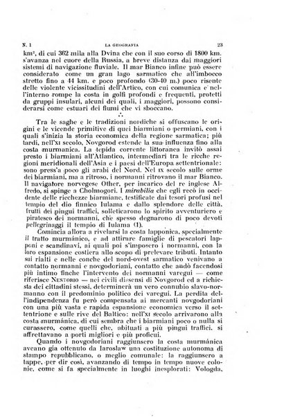 La geografia comunicazioni dell'Istituto geografico De Agostini