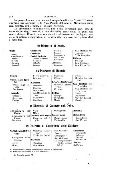 La geografia comunicazioni dell'Istituto geografico De Agostini