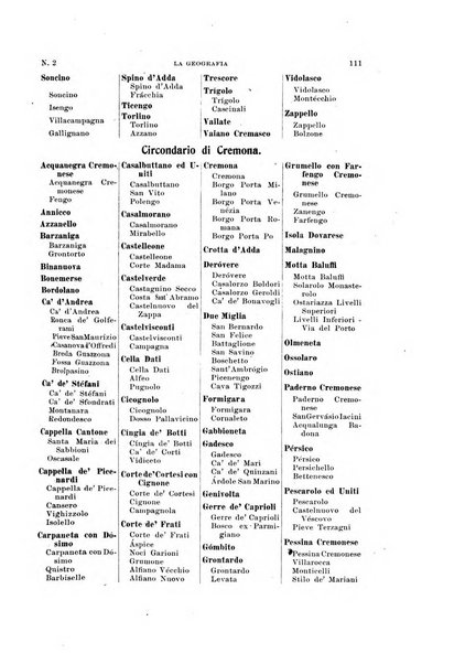 La geografia comunicazioni dell'Istituto geografico De Agostini