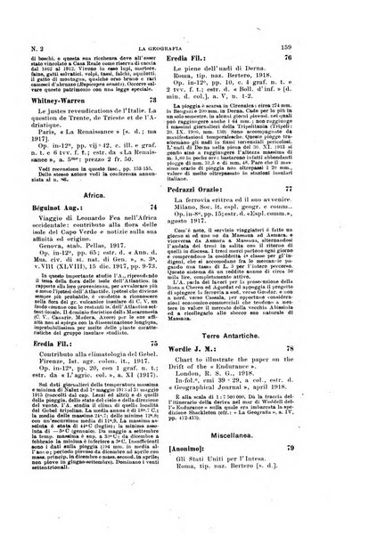 La geografia comunicazioni dell'Istituto geografico De Agostini