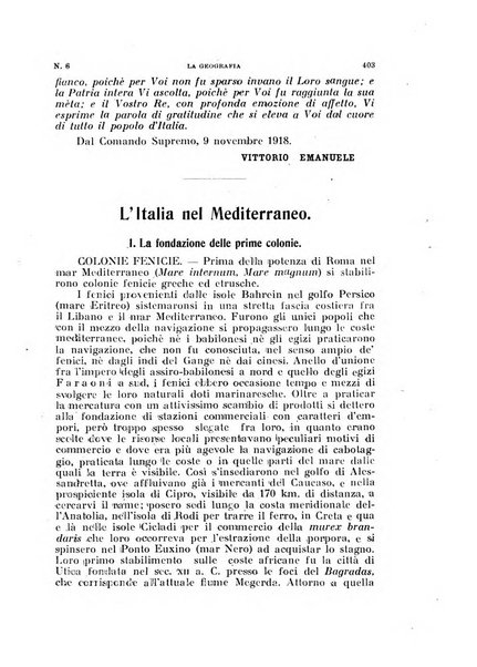 La geografia comunicazioni dell'Istituto geografico De Agostini