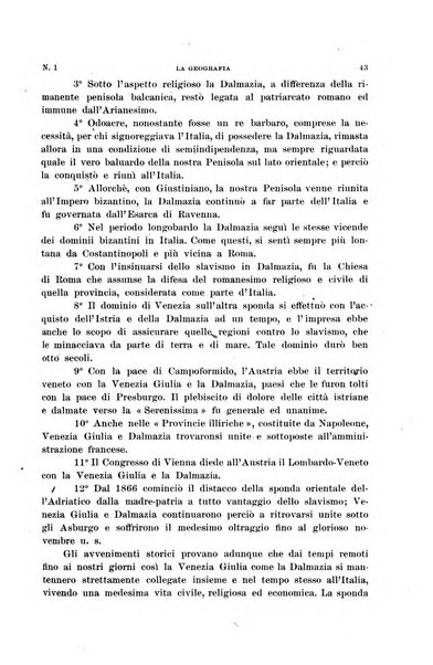 La geografia comunicazioni dell'Istituto geografico De Agostini