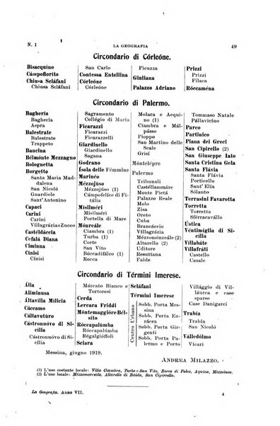 La geografia comunicazioni dell'Istituto geografico De Agostini