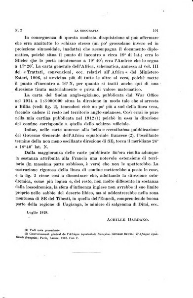 La geografia comunicazioni dell'Istituto geografico De Agostini