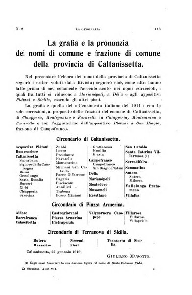 La geografia comunicazioni dell'Istituto geografico De Agostini