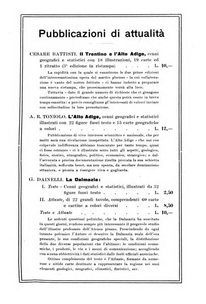 La geografia comunicazioni dell'Istituto geografico De Agostini