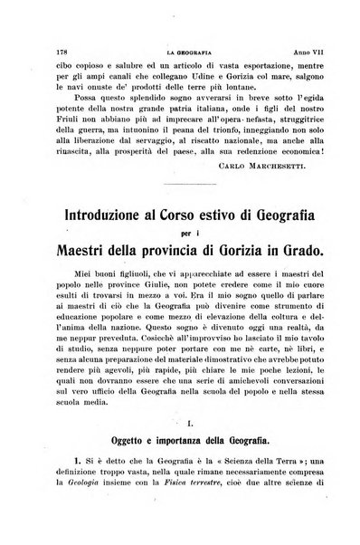 La geografia comunicazioni dell'Istituto geografico De Agostini