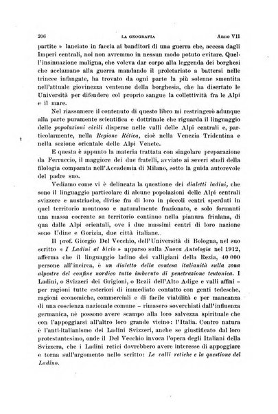 La geografia comunicazioni dell'Istituto geografico De Agostini