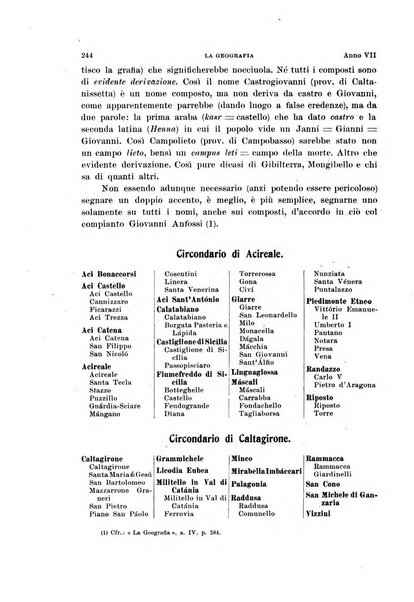 La geografia comunicazioni dell'Istituto geografico De Agostini