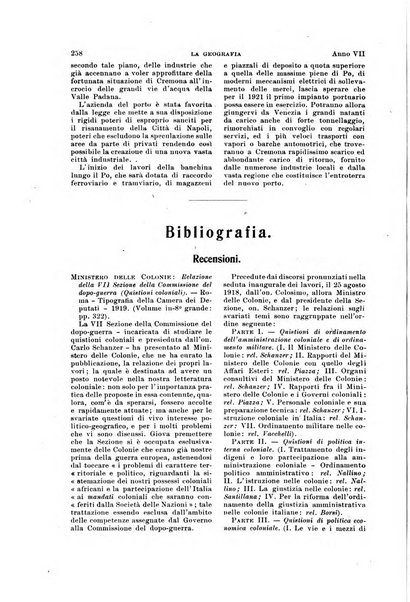 La geografia comunicazioni dell'Istituto geografico De Agostini