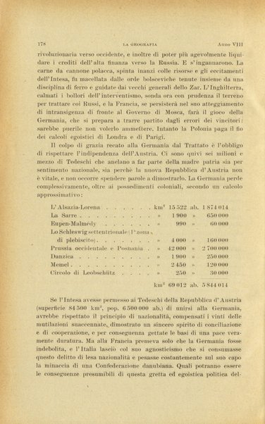 La geografia comunicazioni dell'Istituto geografico De Agostini