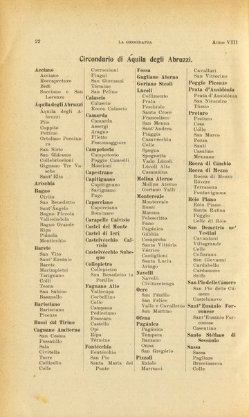 La geografia comunicazioni dell'Istituto geografico De Agostini