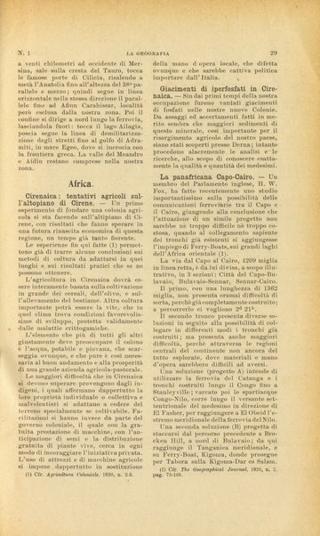 La geografia comunicazioni dell'Istituto geografico De Agostini