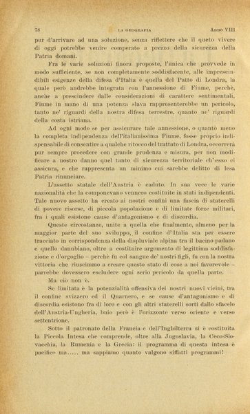 La geografia comunicazioni dell'Istituto geografico De Agostini