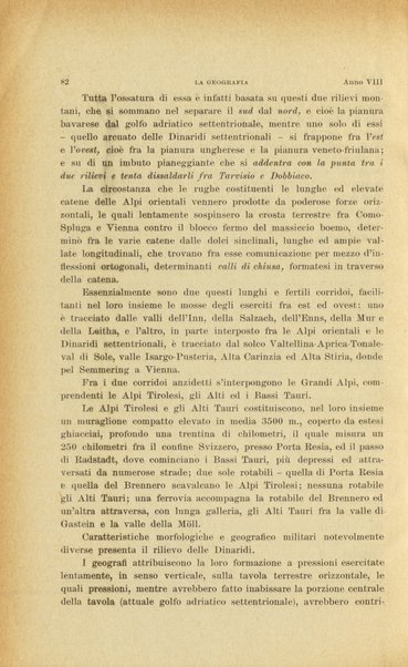 La geografia comunicazioni dell'Istituto geografico De Agostini