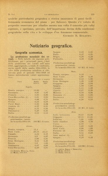 La geografia comunicazioni dell'Istituto geografico De Agostini