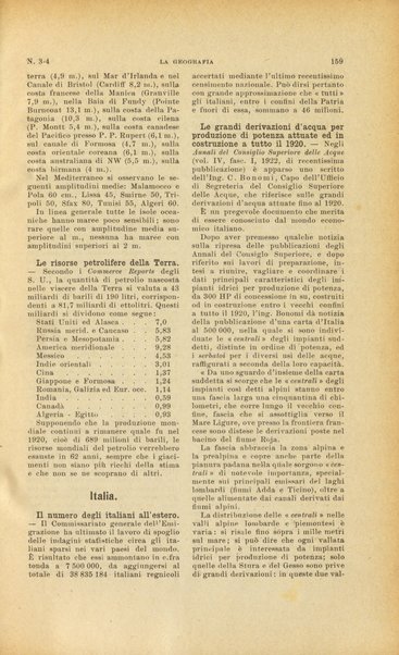 La geografia comunicazioni dell'Istituto geografico De Agostini