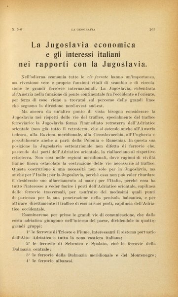 La geografia comunicazioni dell'Istituto geografico De Agostini