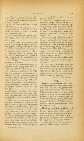 La geografia comunicazioni dell'Istituto geografico De Agostini