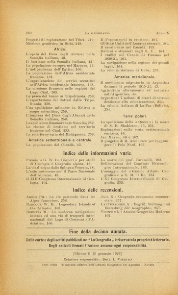 La geografia comunicazioni dell'Istituto geografico De Agostini