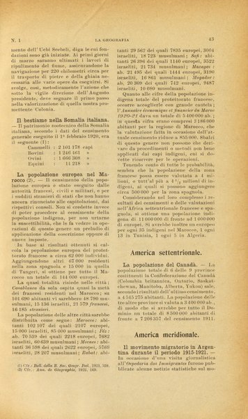 La geografia comunicazioni dell'Istituto geografico De Agostini