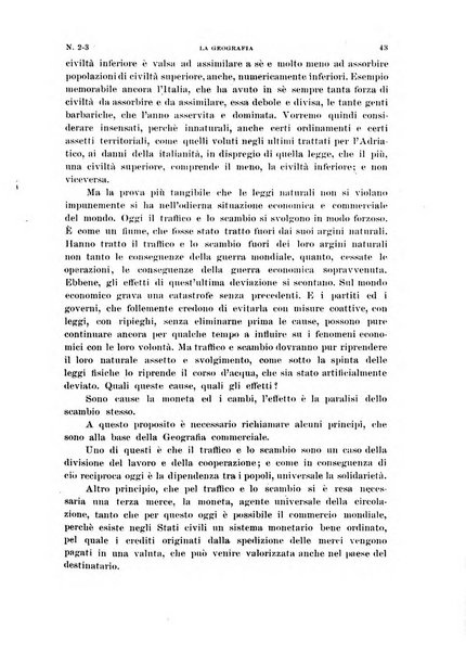 La geografia comunicazioni dell'Istituto geografico De Agostini