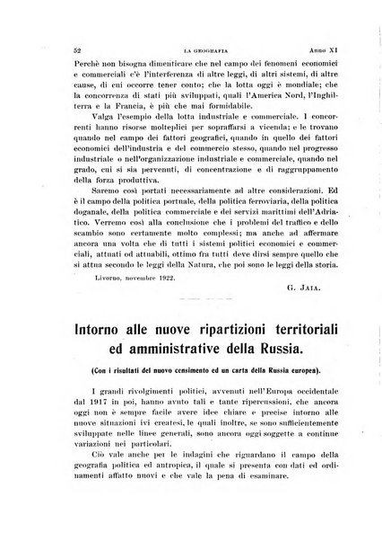 La geografia comunicazioni dell'Istituto geografico De Agostini