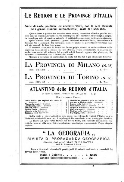 La geografia comunicazioni dell'Istituto geografico De Agostini